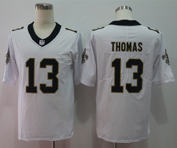 Men's New Orleans Saints Michael Thomas #13 White Jersey